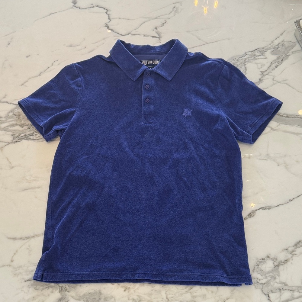 Vilebrequin Mens Organic Cotton Terry Polo